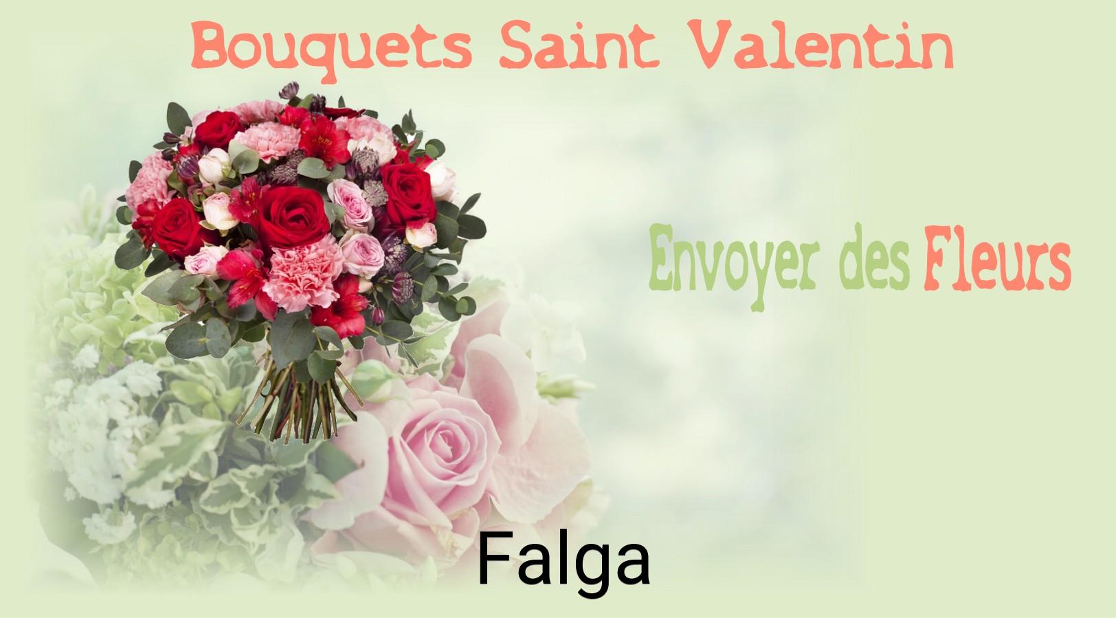 Roses de Saint-Valentin livrées à Falga